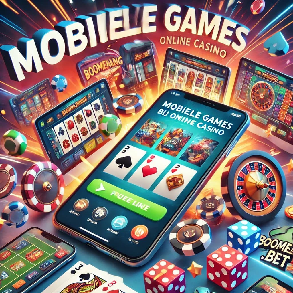 Mobiele spellen bij Boomerang.bet online casino